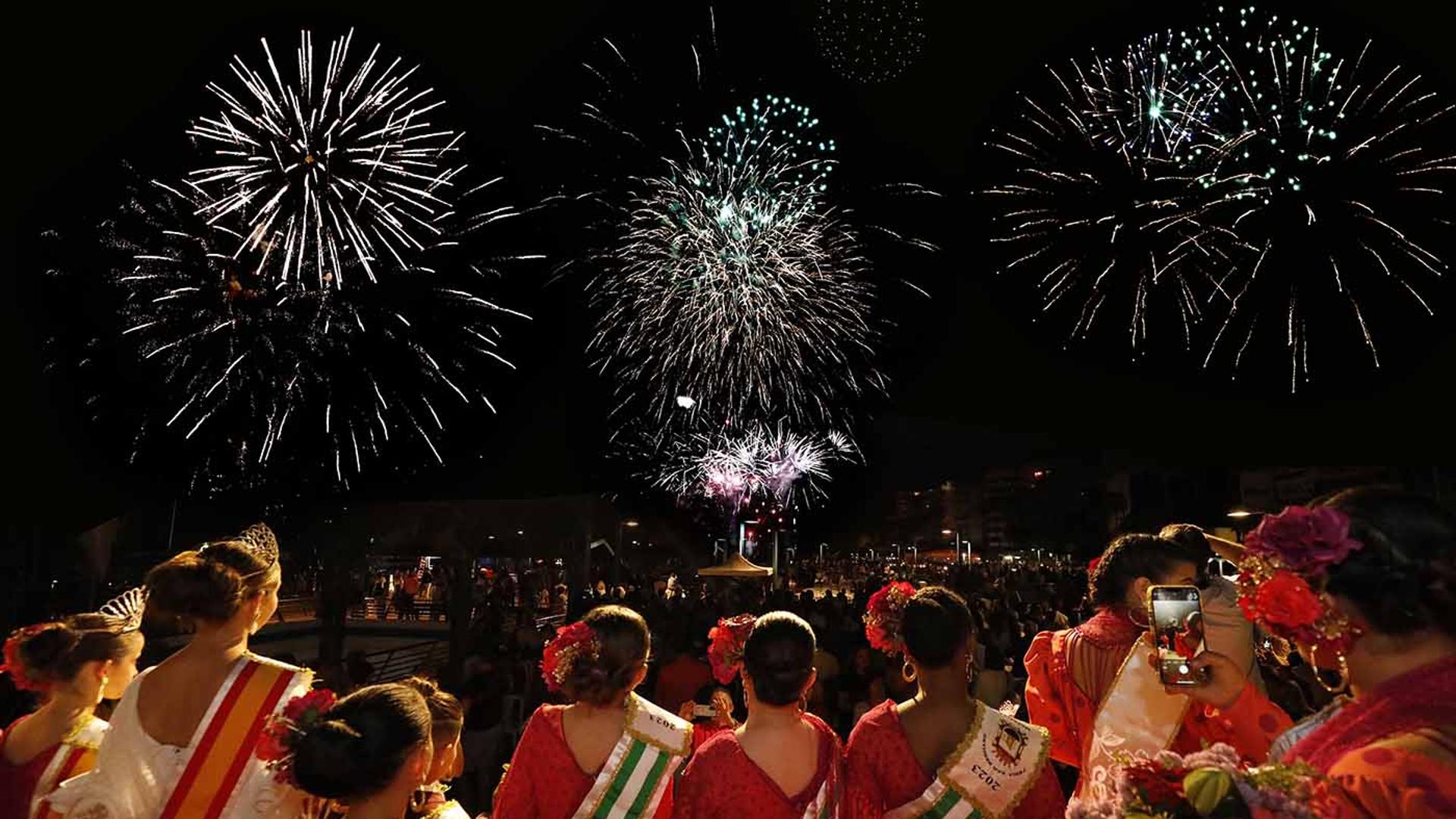 Fireworks light up the sky as Marbella's San Bernabé fair gets into full swing Sur in English